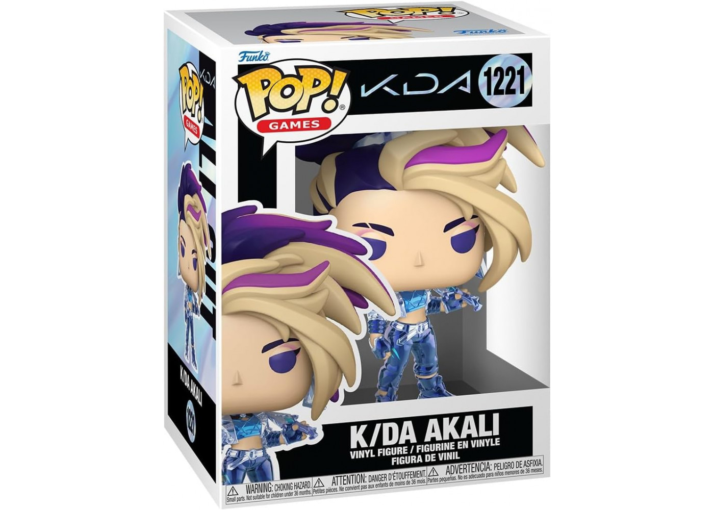 Фигурка Фанко Лига Легенд Акали №1221 League of Legends K/DA Akali Funko 91472