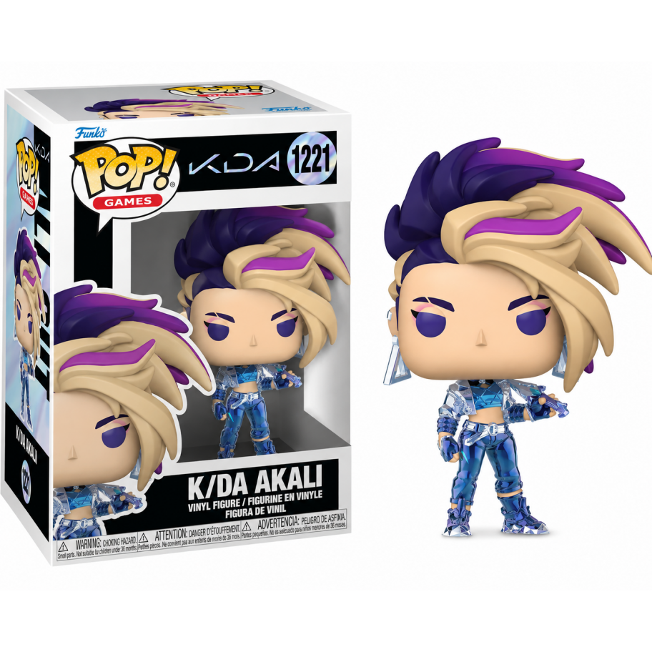 Фигурка Фанко Лига Легенд Акали №1221 League of Legends K/DA Akali Funko 91472