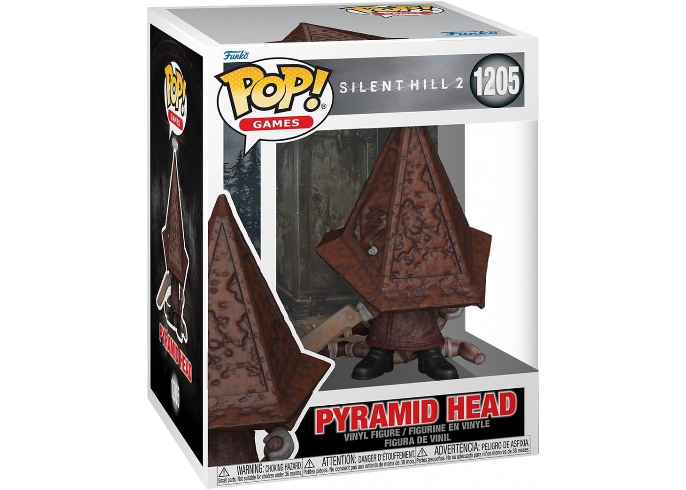 Фигурка Фанко Пирамидоголовый Сайлент Хилл 2 №1205 Silent Hill 2 Pyramid Head Funko 90710