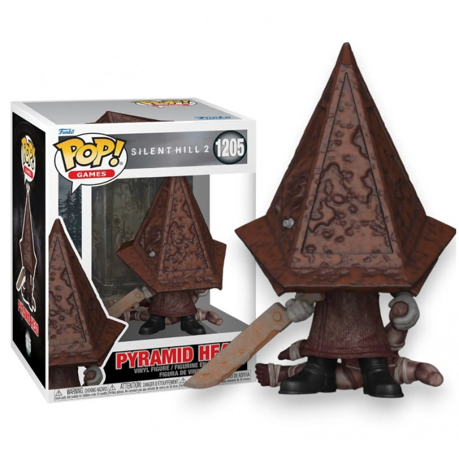 Фигурка Фанко Пирамидоголовый Сайлент Хилл 2 №1205 Silent Hill 2 Pyramid Head Funko 90710