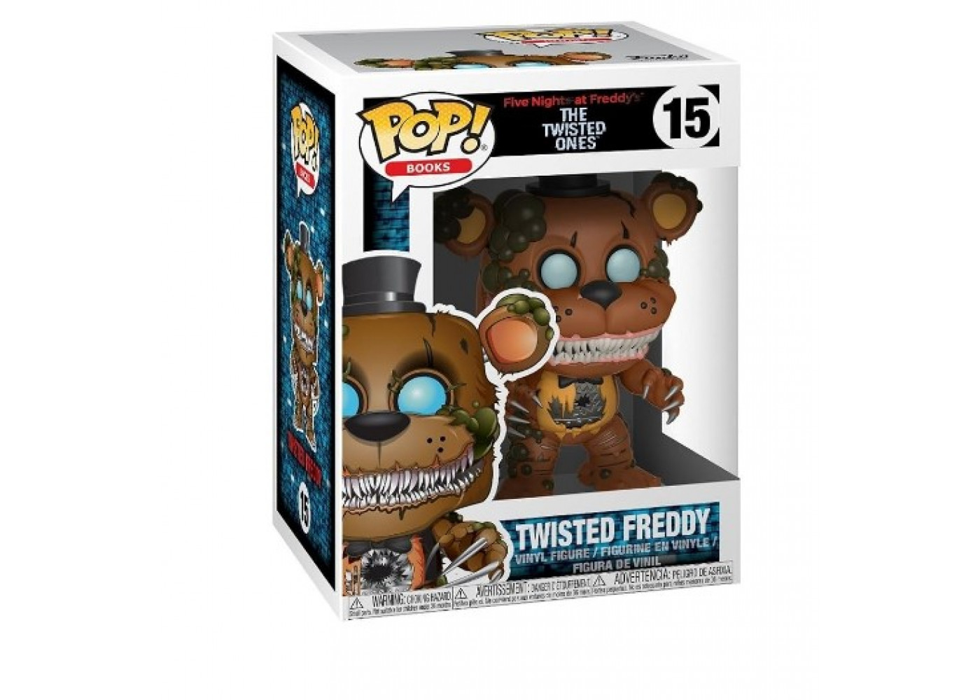 Фігурка Фанко Спотворений Фредді П'ять ночей з Фредді №15 Five Nights на Freddy's Twisted Freddy Funko 28804
