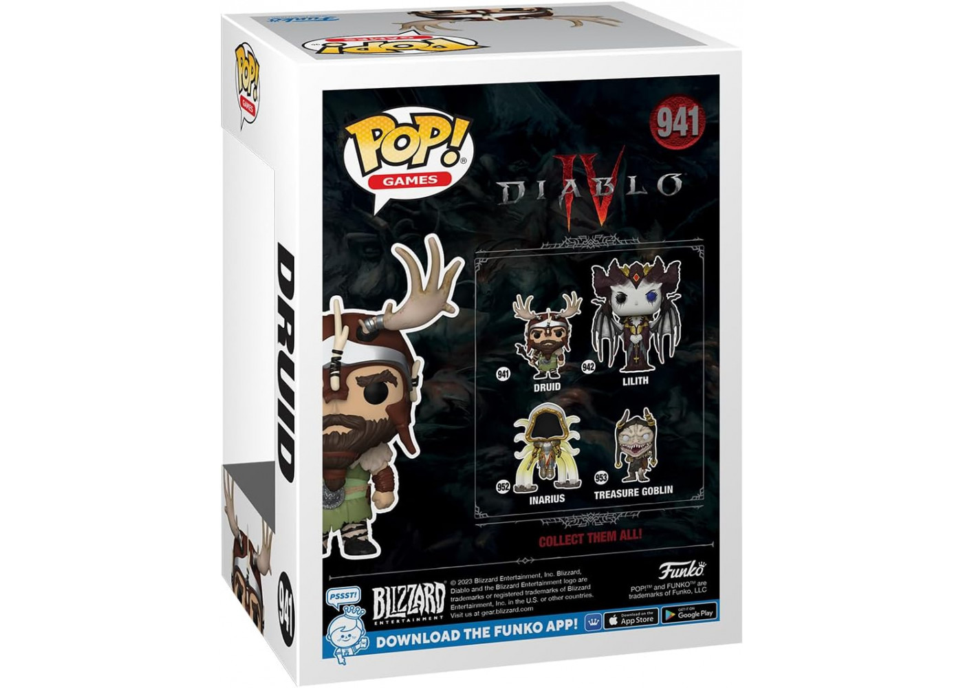 Фігурка Фанко Друїд Діабло IV №941 Diablo IV Druid Funko 72494