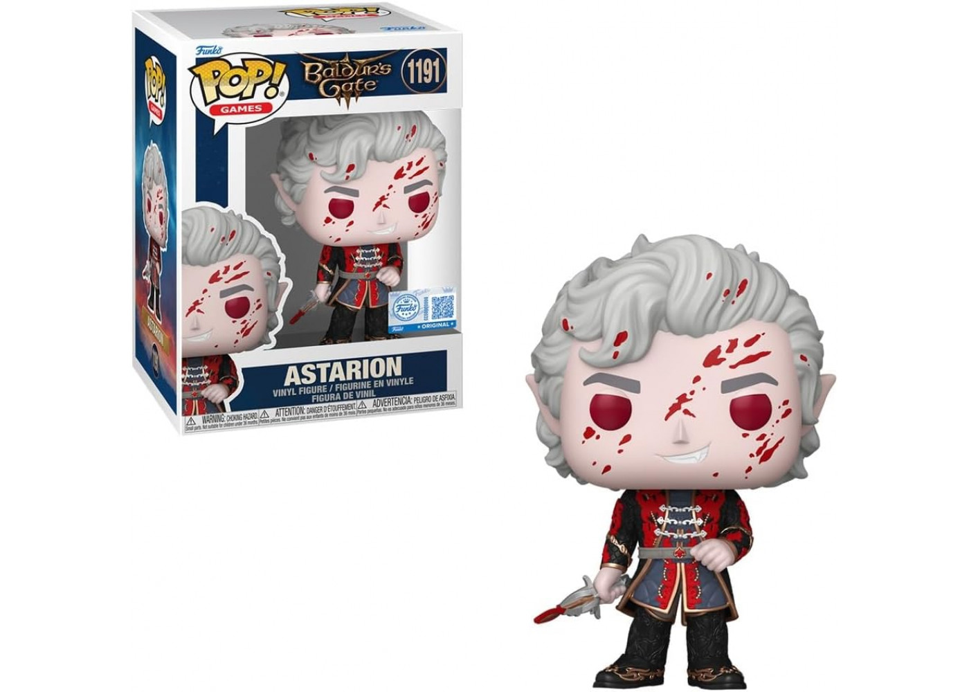 Фігурка Фанко Астаріон Балдурс Гейт №1191 Baldurs Gate 3 Astarion Funko 91829