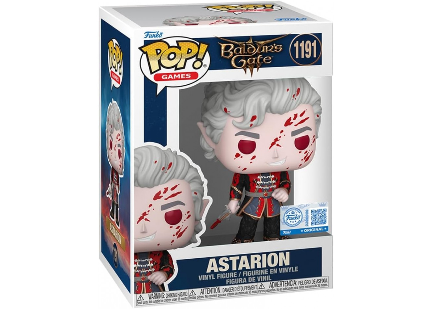 Фігурка Фанко Астаріон Балдурс Гейт №1191 Baldurs Gate 3 Astarion Funko 91829
