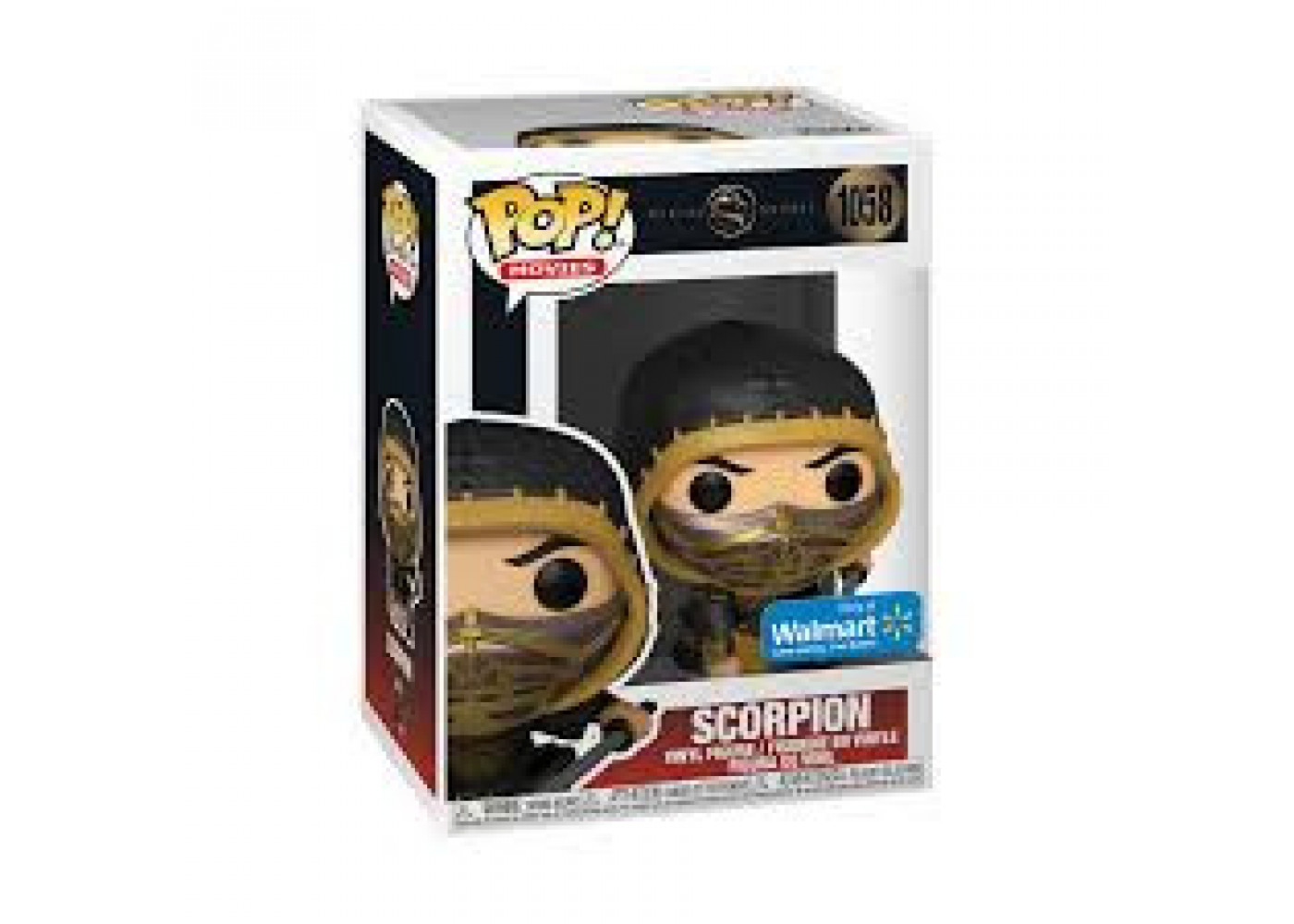 Фігурка Фанко Скорпіон Мортал Комбат №1058 Mortal Kombat Scorpion Funko 54296