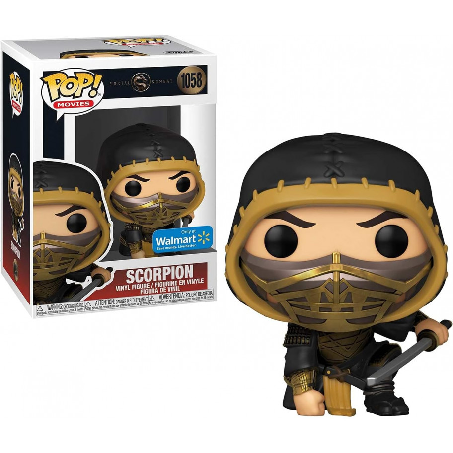 Фігурка Фанко Скорпіон Мортал Комбат №1058 Mortal Kombat Scorpion Funko 54296