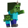 Фигурка Майнкрафт Зомби Minecraft Youtooz Zombie Mattel 78180