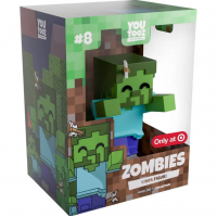 Фигурка Майнкрафт Зомби Minecraft Youtooz Zombie Mattel 78180