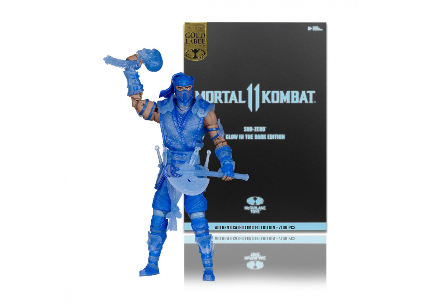 Фігурка Саб-Зіро Мортал Комбат Mortal Kombat Світиться у Темряві Sub-Zero Glow In The Dark McFarlane 11097