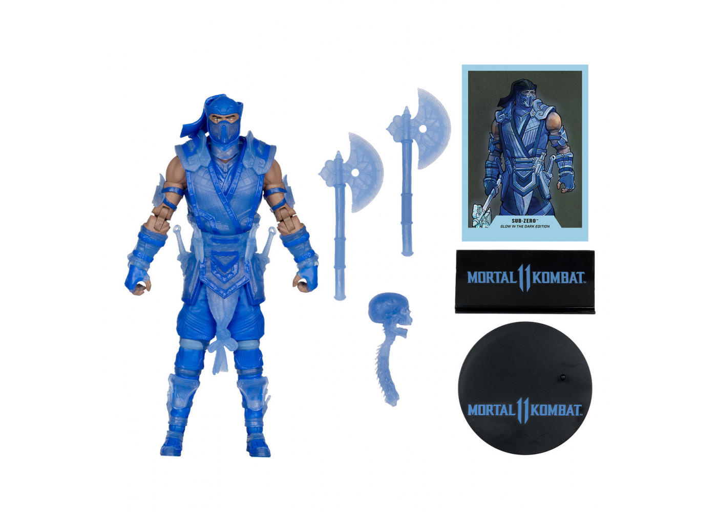 Фігурка Саб-Зіро Мортал Комбат Mortal Kombat Світиться у Темряві Sub-Zero Glow In The Dark McFarlane 11097