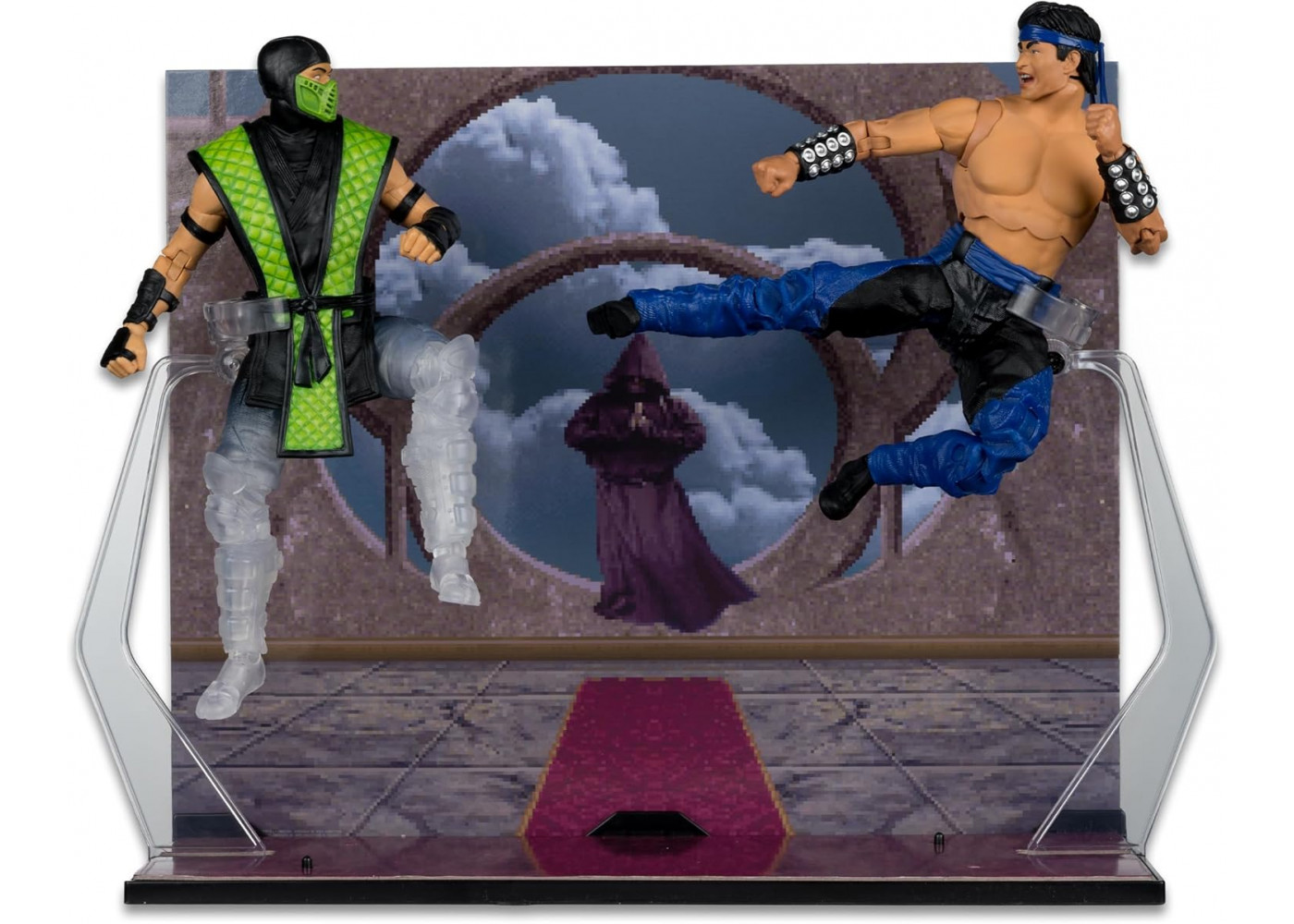 Фігурки Рептилії та Лю Канг Мортал Комбат Reptile vs Liu Kang Mortal Kombat Klassic Deluxe McFarlane 11858