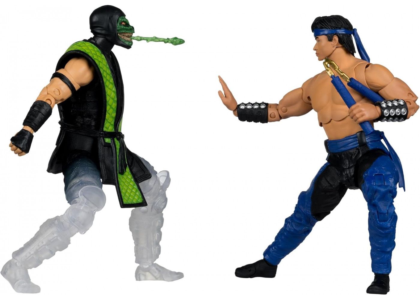 Фігурки Рептилії та Лю Канг Мортал Комбат Reptile vs Liu Kang Mortal Kombat Klassic Deluxe McFarlane 11858