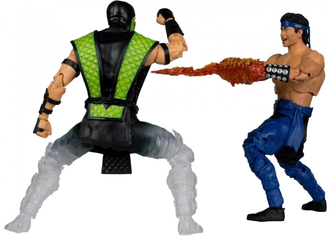 Фігурки Рептилії та Лю Канг Мортал Комбат Reptile vs Liu Kang Mortal Kombat Klassic Deluxe McFarlane 11858