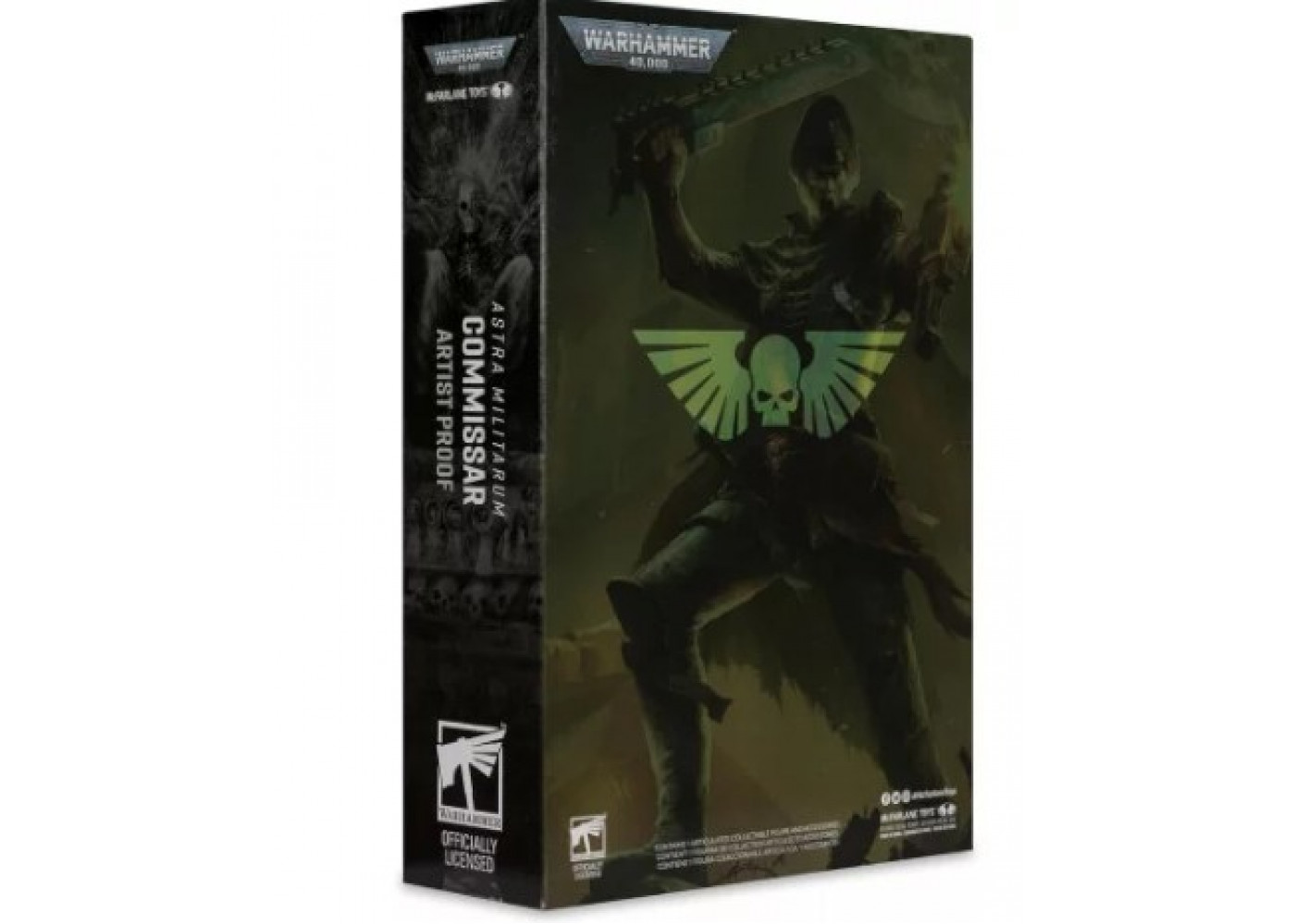 Фігурка Вархаммер 40000 Прим'ята Коробка Комісар Астра 18 см Warhammer Commissar Astra  McFarlane B10902