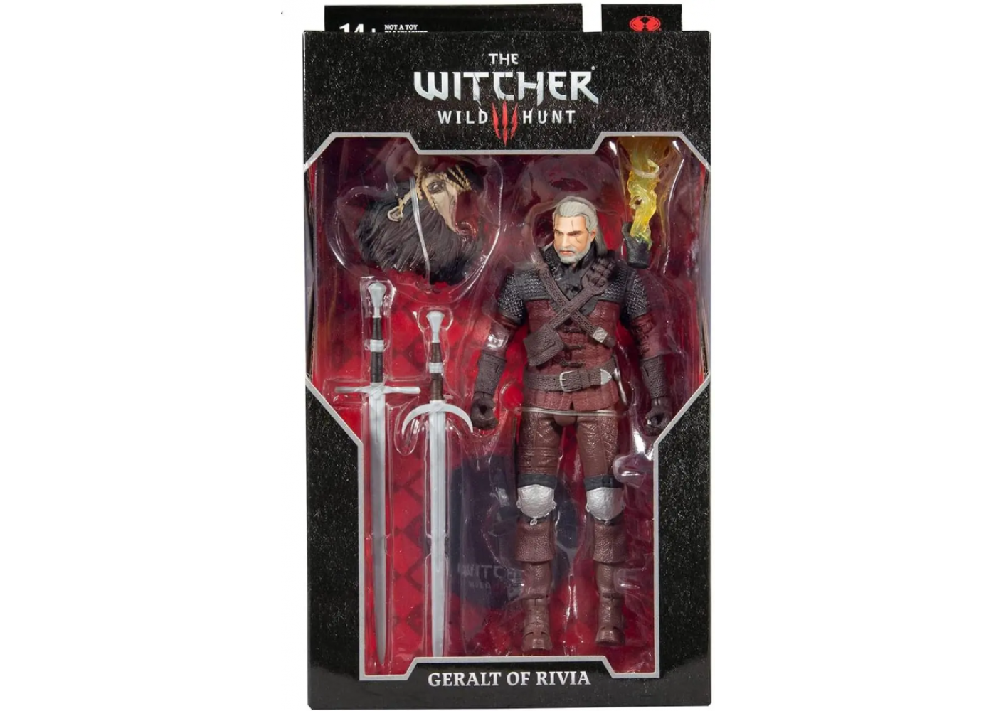 Фигурка (Примята коробка) Ведьмак Геральт из Ривии The Witcher Geralt of Rivia McFarlane B13406