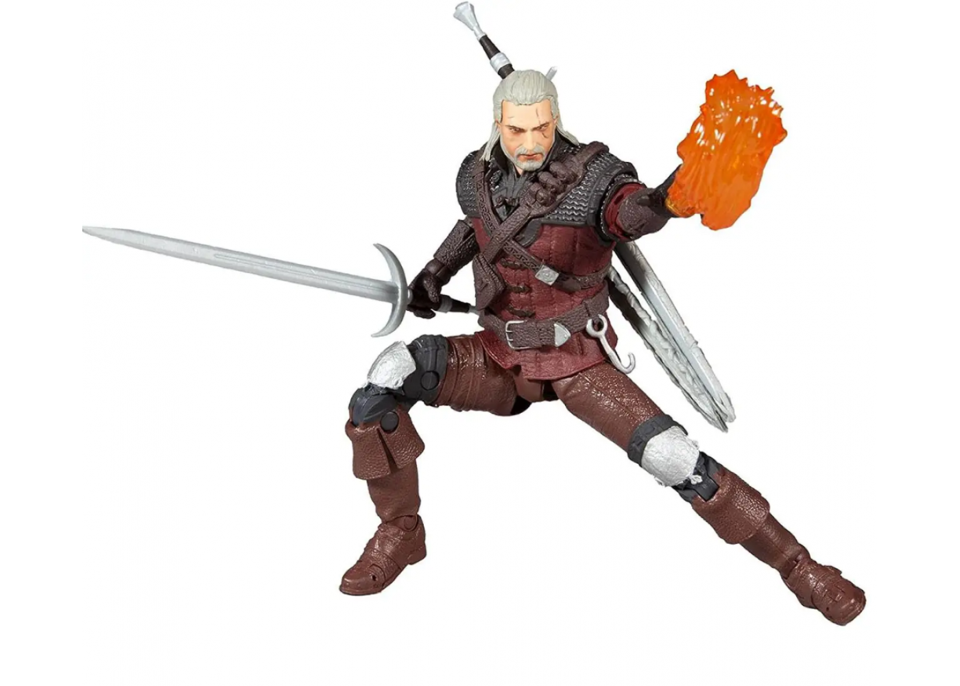 Фигурка (Примята коробка) Ведьмак Геральт из Ривии The Witcher Geralt of Rivia McFarlane B13406