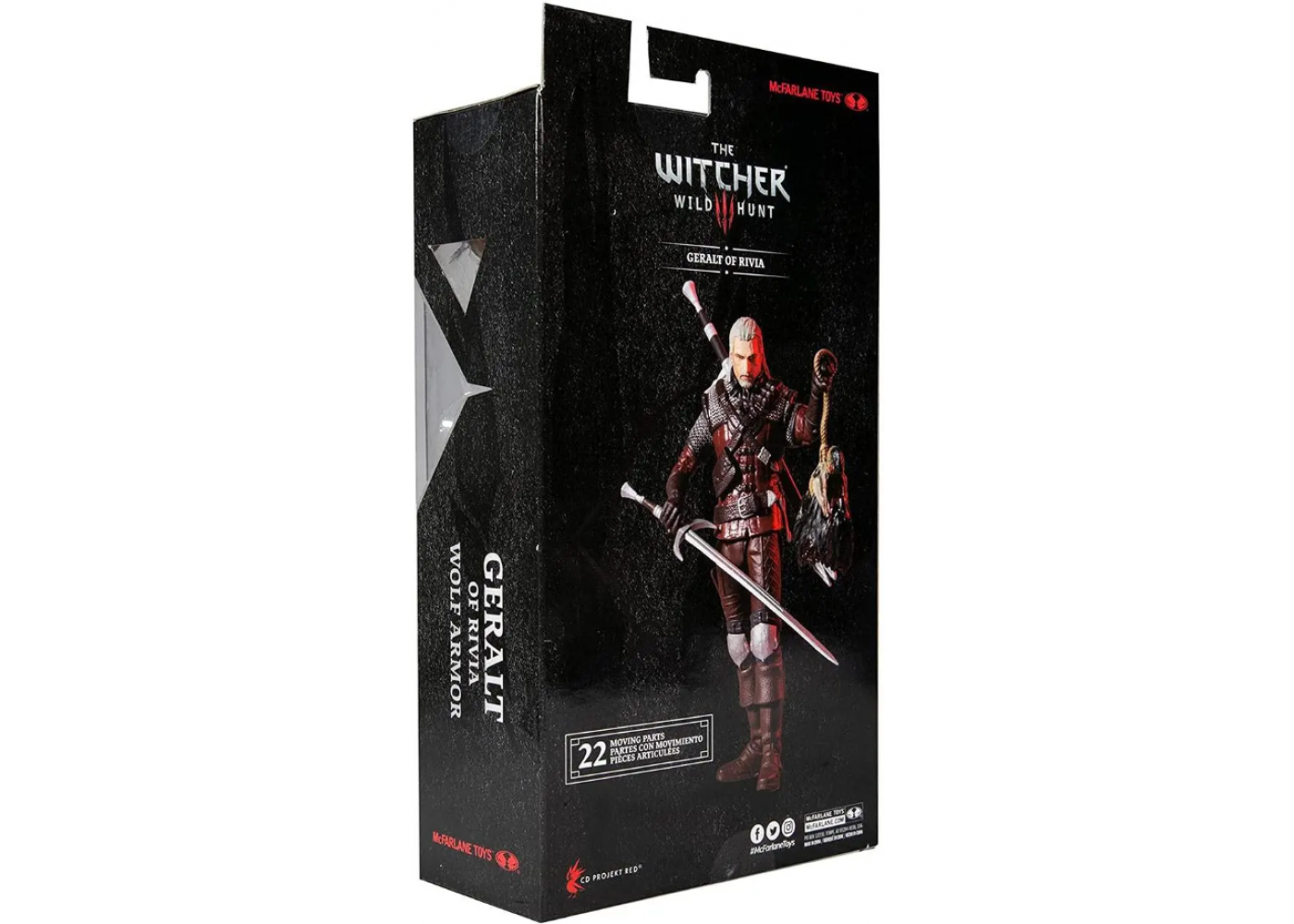 Фигурка (Примята коробка) Ведьмак Геральт из Ривии The Witcher Geralt of Rivia McFarlane B13406