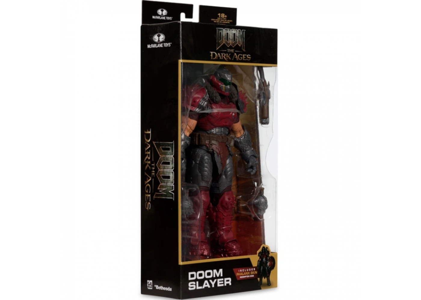 Фигурка (Примятая коробка) Палача в Облике Фаланги Slayer Phalanx Skin The Dark Ages Doom McFarlane B11149