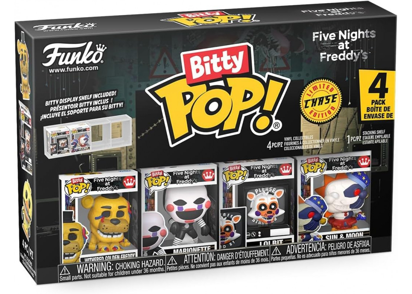 Фигурки Фанко Битти Пять ночей с Фредди Five Nights at Freddy's Chase Limited Edition Funko 92956