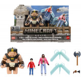 Фігурки Майнкрафт Генрі Гаррет Піглін Епічна Втеча Minecraft Epic Escape Mattel JFR69