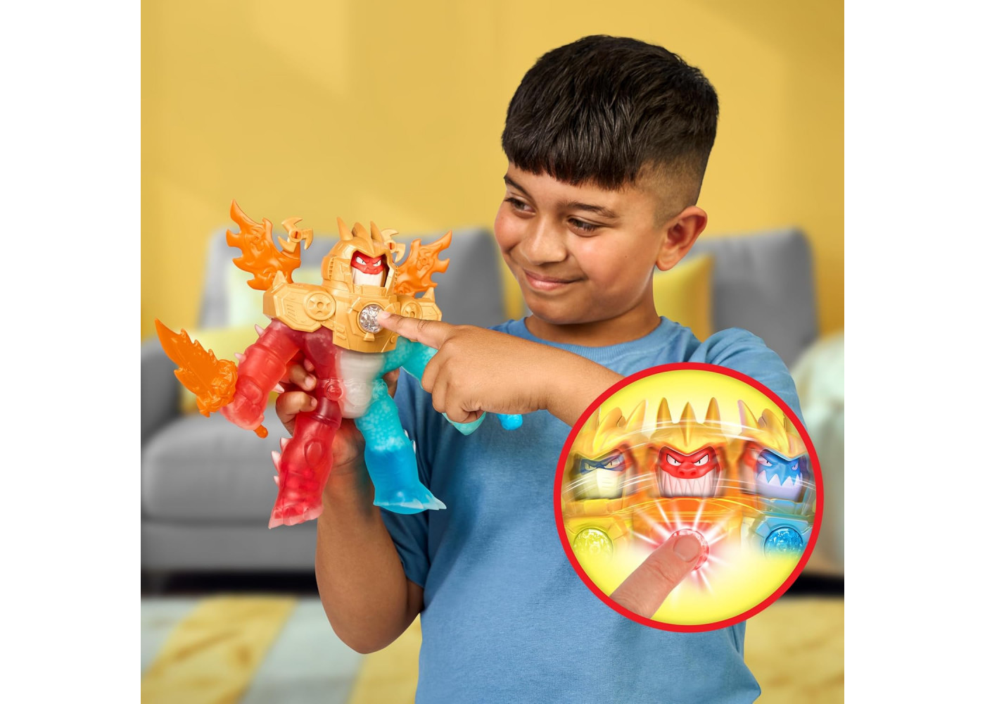 Фігурка Стретч-Антистрес Гу-Трон Супрім Goo-Tron Supreme Goo Jit Zu 43028