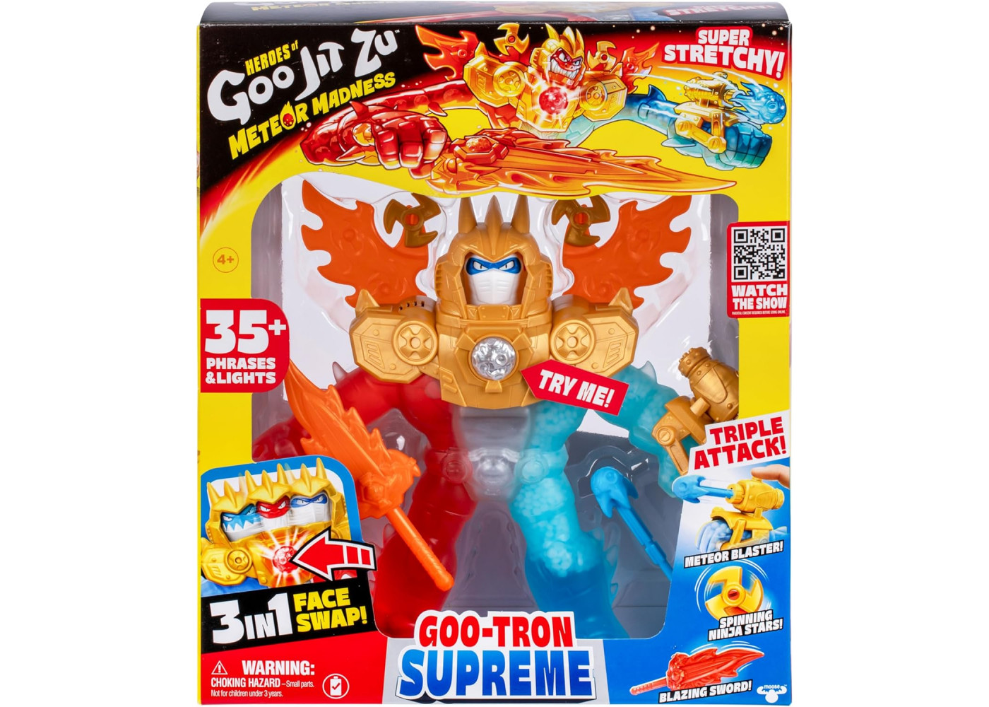 Фігурка Стретч-Антистрес Гу-Трон Супрім Goo-Tron Supreme Goo Jit Zu 43028