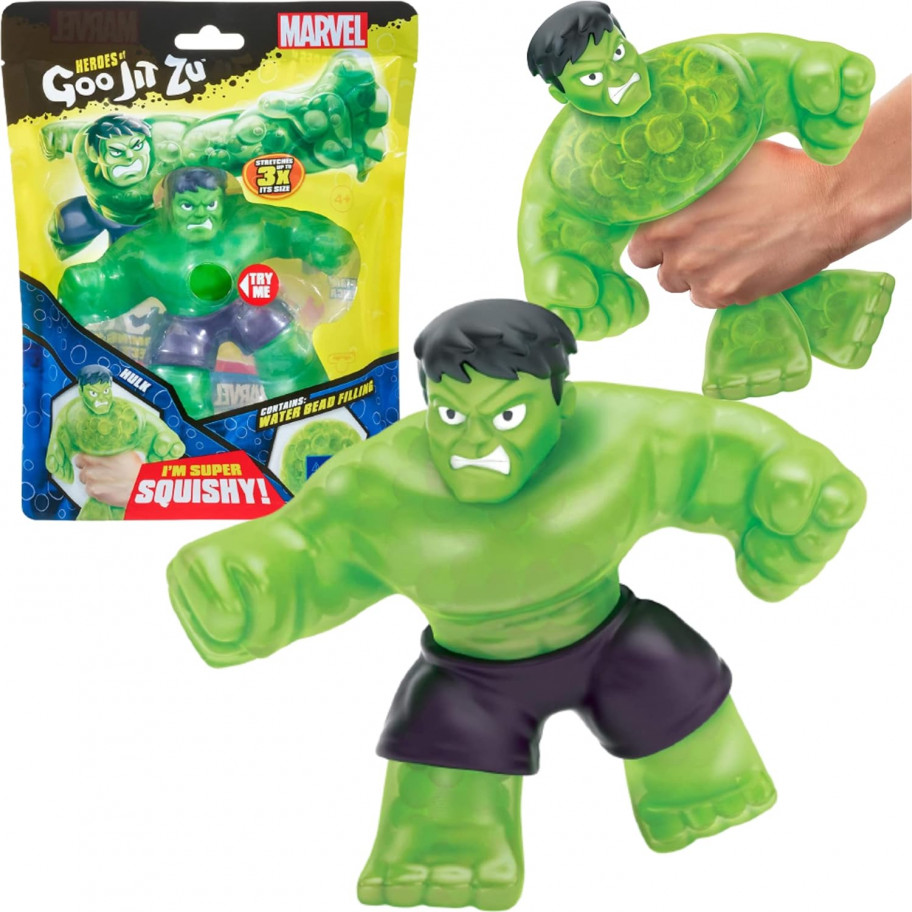 Фігурка Стретч-Антистрес Гуджитсу Халк Goo Jit Zu Marvel Hulk GooJitZu 41055