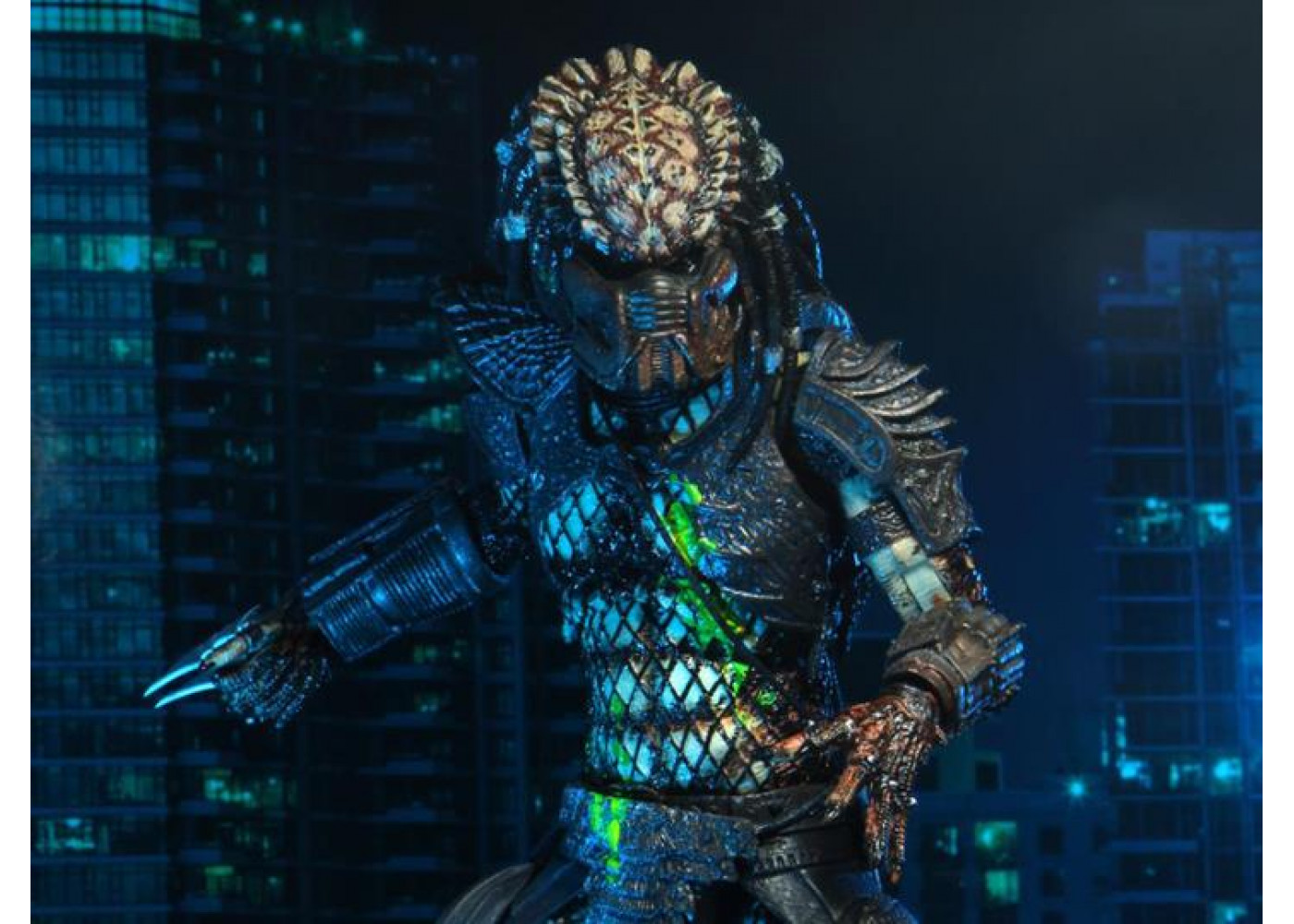 Фигурка Городской охотник с боевыми ранениями Predator 2 Ultimate Battle-Damaged City Hunter Neca 51428