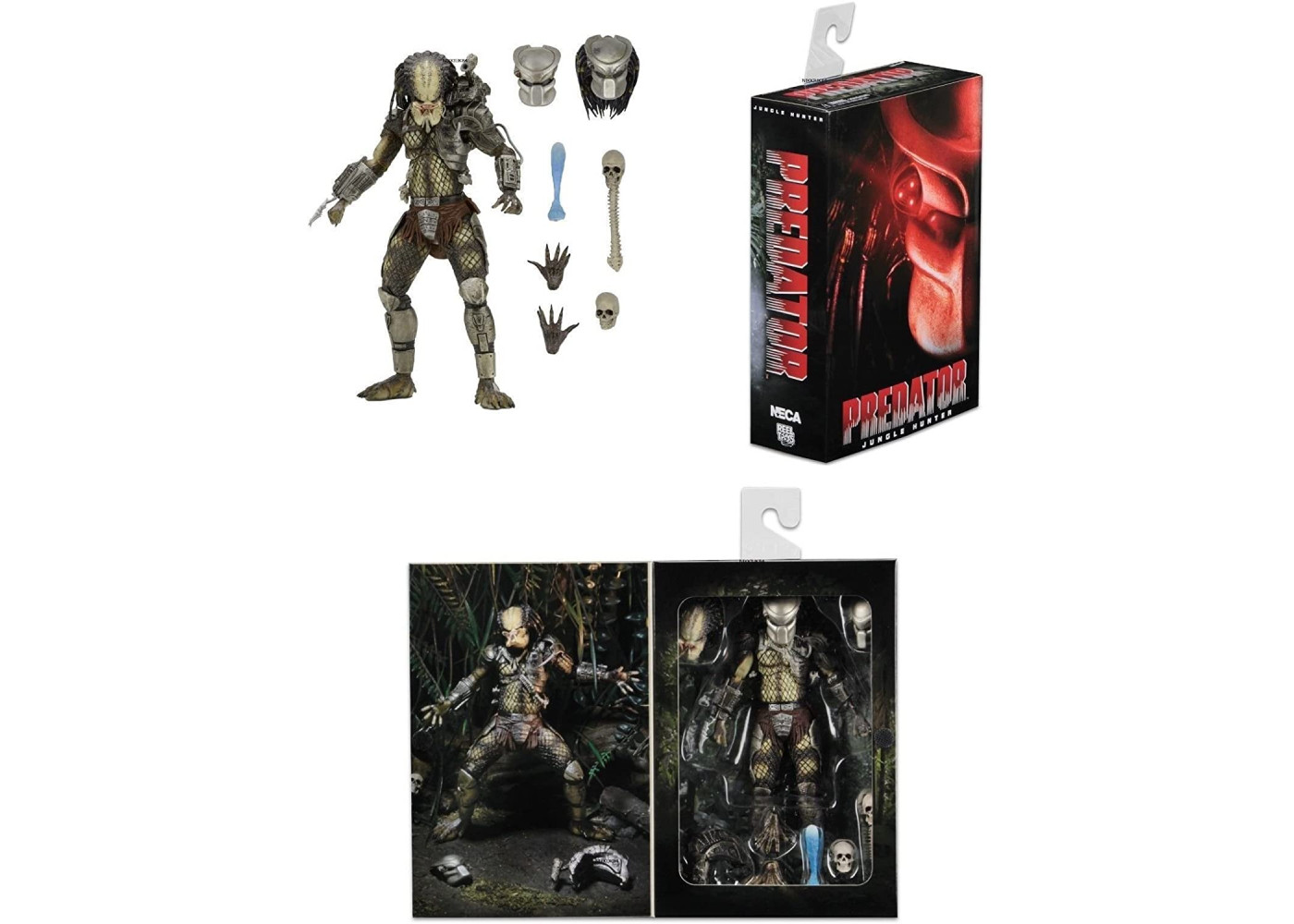Фигурка Хищник Абсолютный Охотник за Джунглями Predator 2 Ultimate Jungle Hunter Neca ‎51548