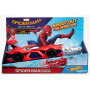 Хот Вилс Человек Паук Выплевывает Машинки Hot Wheels Marvel Spider-Man Mattel BFDM61