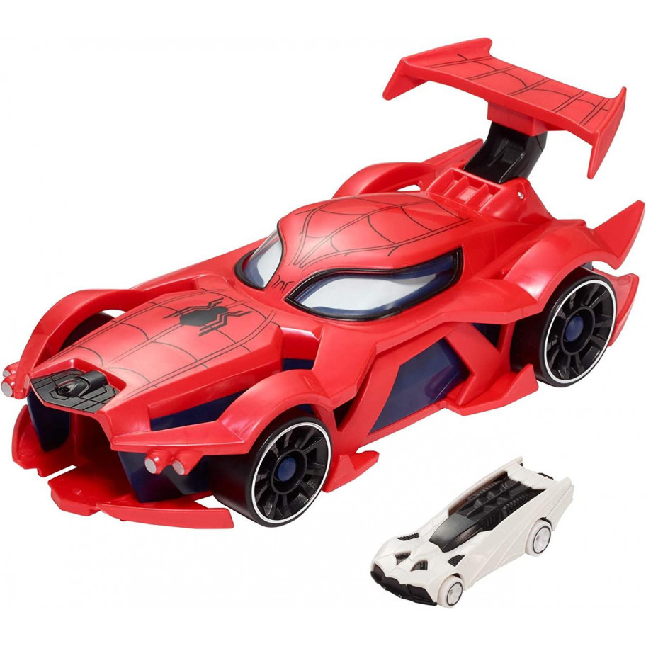 Хот Вілс (примʼят) Людина Павук Випльовує Машинки Hot Wheels Marvel Spider-Man Mattel BFDM61
