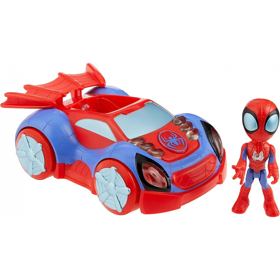 Набір Людина-Павук Машинка і Фігурка звук і світло Marvel Spider-Man Hasbro F4530