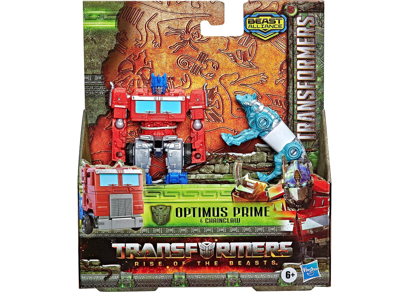 Трансформер Оптимус Прайм Час Звіроботів Transformers Optimus Prime Hasbro F4612