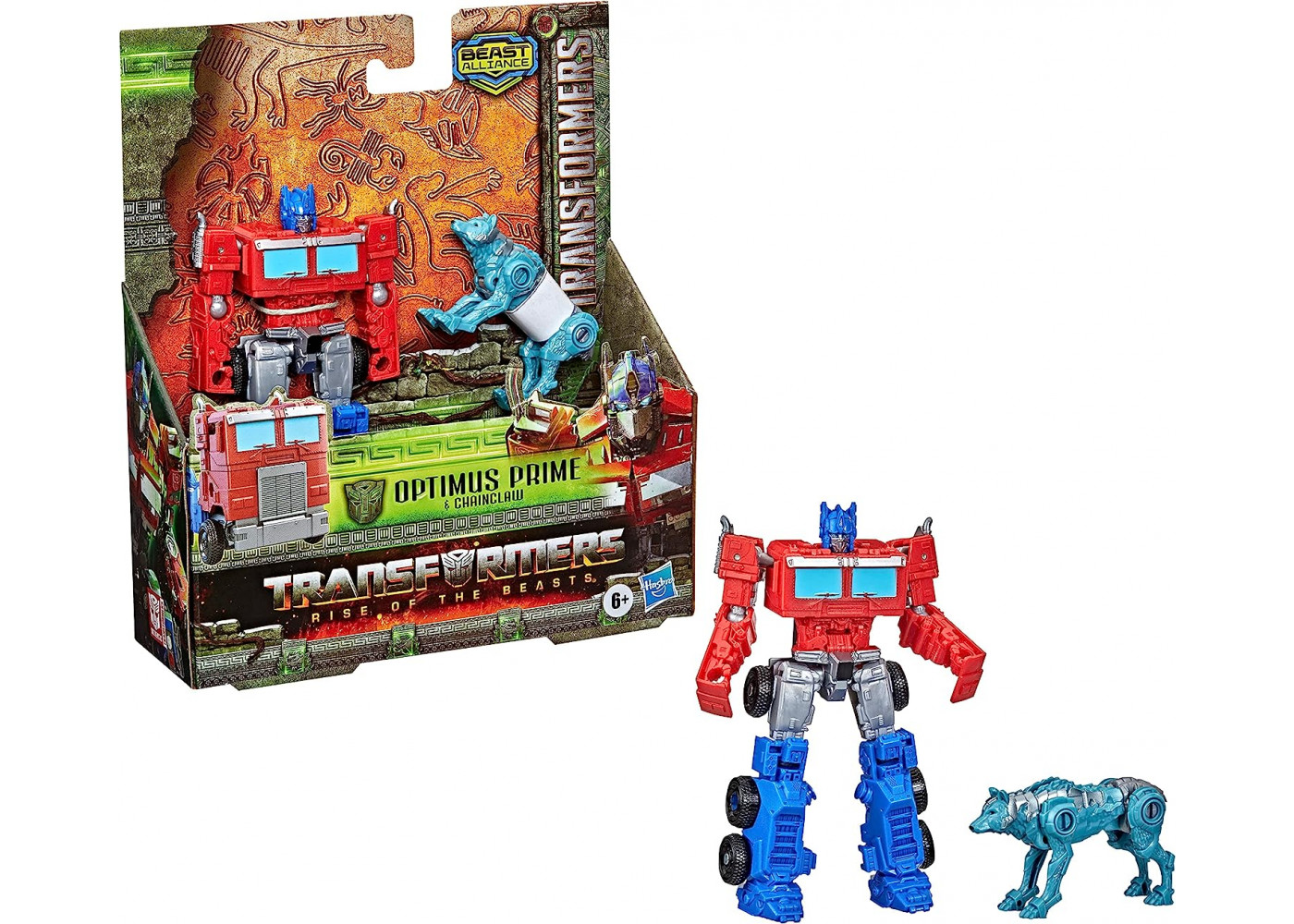 Трансформер Оптимус Прайм Час Звіроботів Transformers Optimus Prime Hasbro F4612