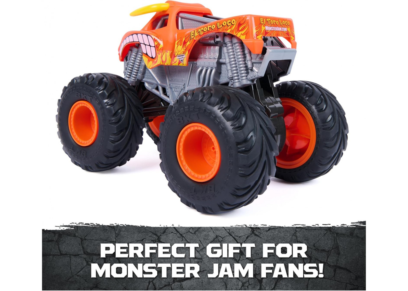 Джип Монстер Джем 1:18 El Toro Loco Rev N Roar Monster Jam Spin Master 6074468
