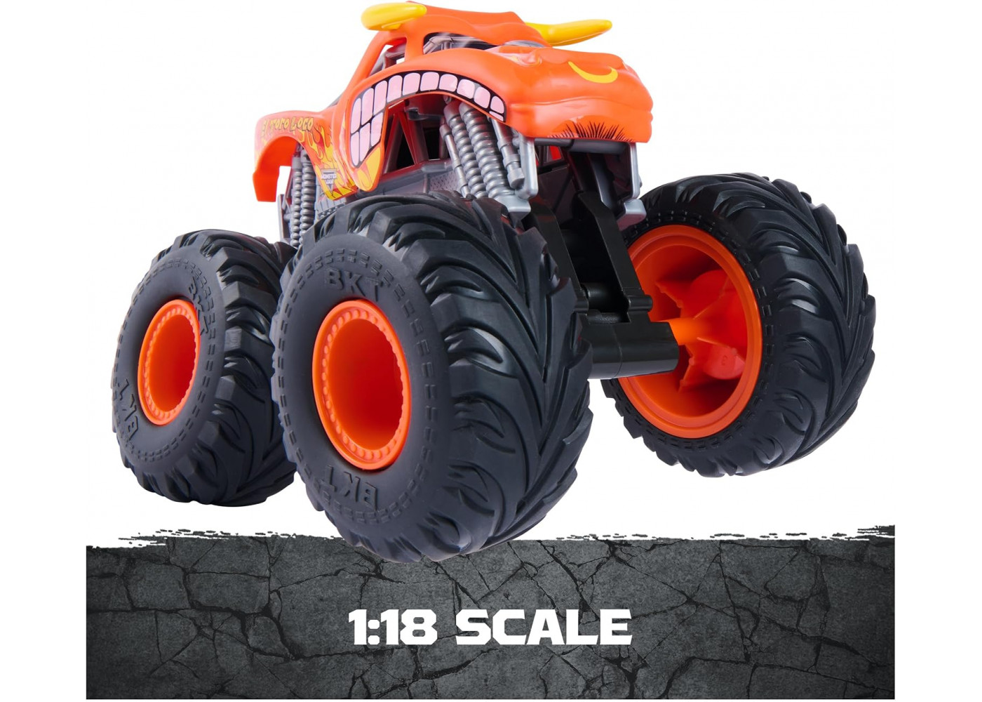 Джип Монстер Джем 1:18 El Toro Loco Rev N Roar Monster Jam Spin Master 6074468