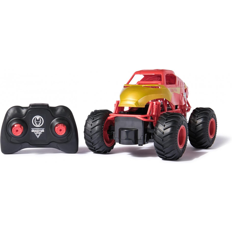 Джип Монстер Джем 1:24 Залізна Людина на пульті Monster Jam Marvel Iron Man RC Spin Master 6070373