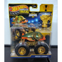 Хот Вілс Монстр Трак 1:64 Piran-AHHHH Monster Trucks Trophy Champions Mattel JMV70