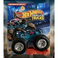 Хот Вілс Монстр Трак Ніссан Скайлайн GT-R 1:64 Nissan Skyline GT-R Monster Trucks Mattel JHY75