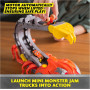 Игровой Набор Монстер Джем 2 Машинки 1:87 и Пусковая Установка El Toro Loco Venom Velocity Scorpion Spin Master 6069752