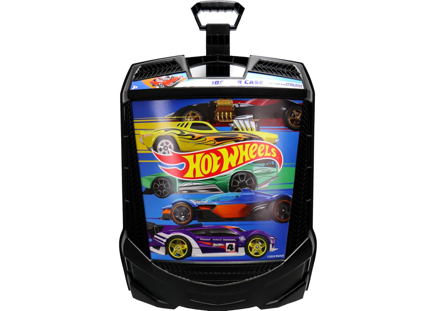 Кейс Чемодан для Машинок Хот Вилс 100 шт Hot Wheels Rolling Storage Case 100-Car Tara Toy 20135