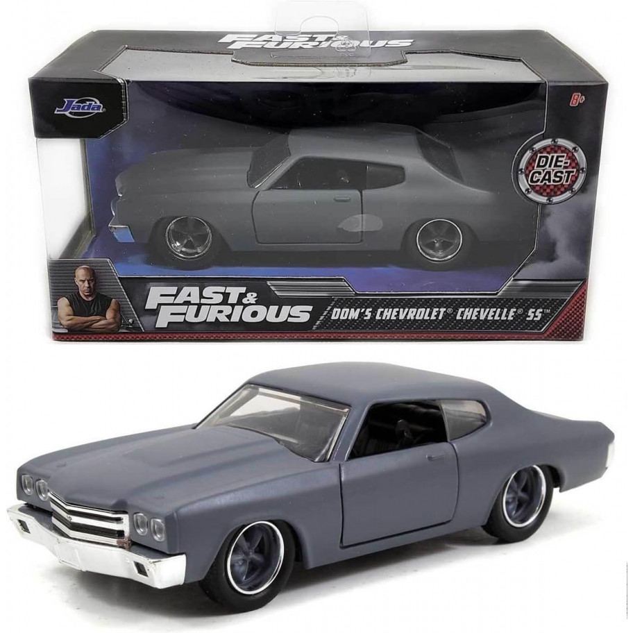Машинка Домініка Торетто Шевроле Шевел Форсаж 1:32 Dom's Chevy Chevelle SS Fast Furious Jada Toys 24076