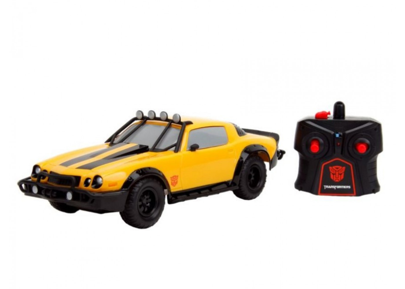 Машинка Шевроле Камаро 1:16 Chevrolet Camaro 1977 Bumblebee Transformers R/C Hollywood Rides Jada Toys 84904