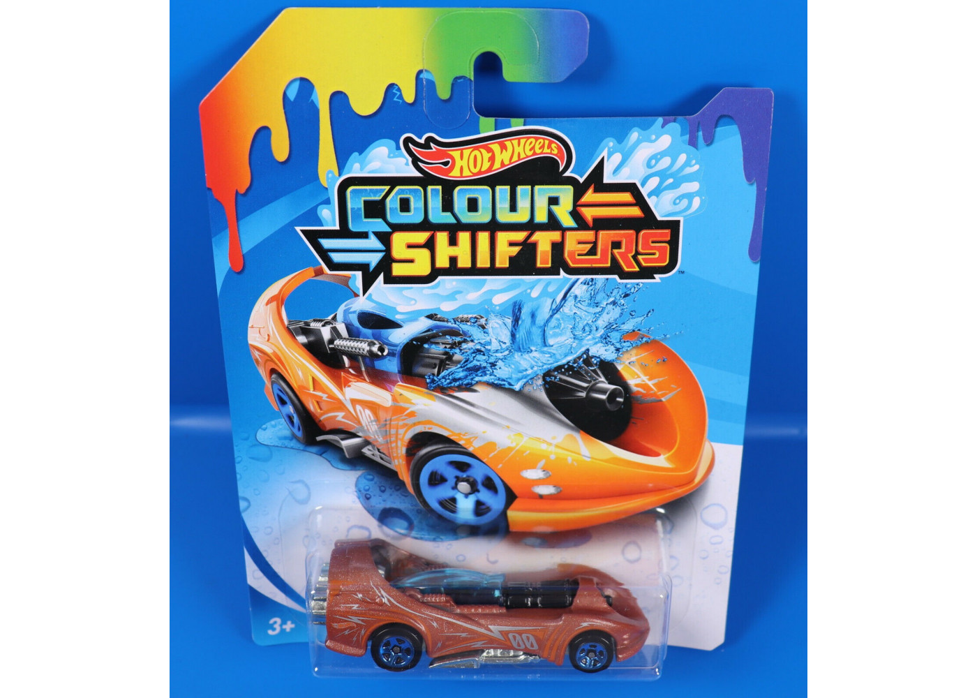 Машинка Хот Вилс 1:64 Меняет Цвет Color Shifters Power Rocket Hot Wheels GBF24