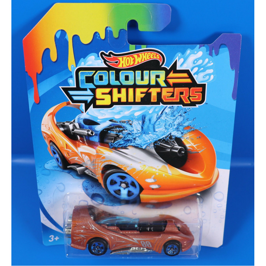 Машинка Хот Вилс 1:64 Меняет Цвет Color Shifters Power Rocket Hot Wheels GBF24