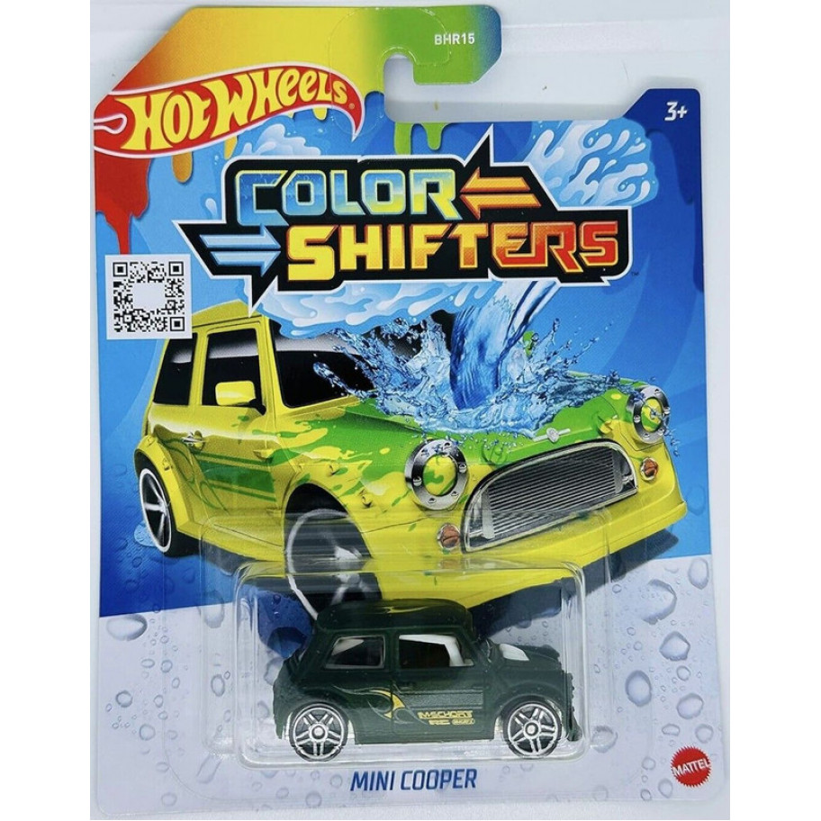 Машинка Хот Вилс 1:64 Меняет Цвет Color Shifters Mini Cooper Hot Wheels GVL70