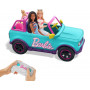 Машинка Хот Вілс Позашляховик для Барбі на пульті 32 см Hot Wheels Barbie RC SUV Remote-Control Mattel HTP53