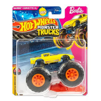 Машинка Хот Вилс Корветт Барби Монстер Трак 1:64 Monster Trucks Barbie Corvette XL Hot Wheels JCD97