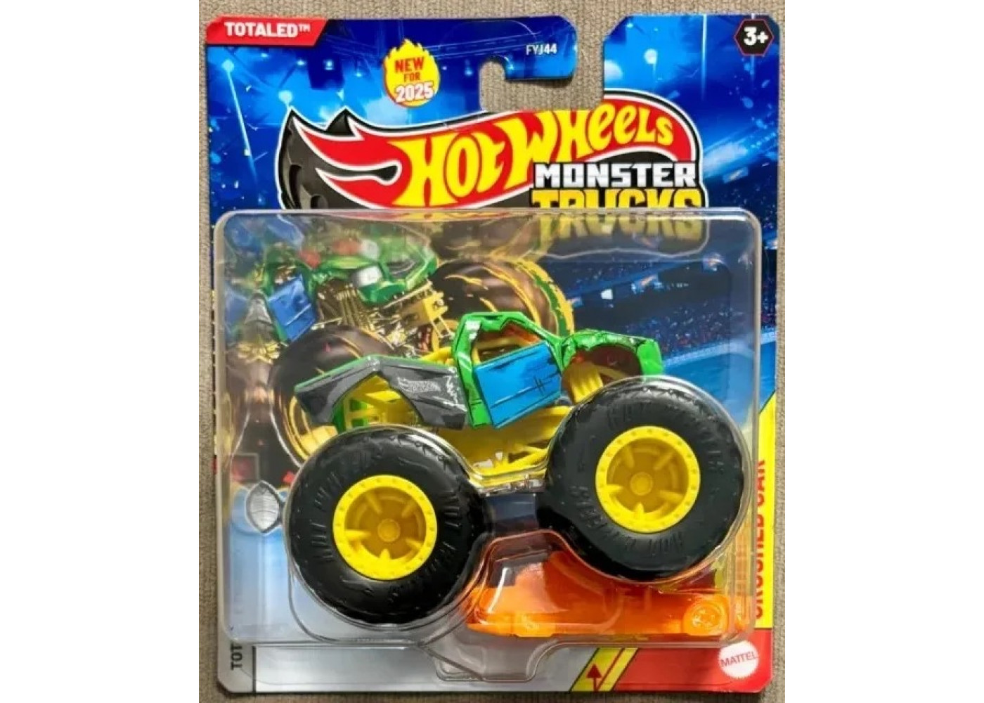 Машинка Хот Вілс Монстер Трак Тоталед 1:64 Monster Trucks TOTALED Hot Wheels JCD95
