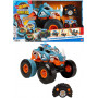 Машинка Хот Вилс Монстр Трак 1:12 Носорог Monster Trucks Transforming Rhinomite RC Hot Wheels HPK27